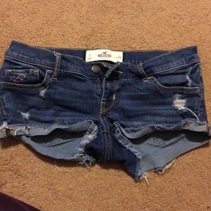 Hollister jean shorts